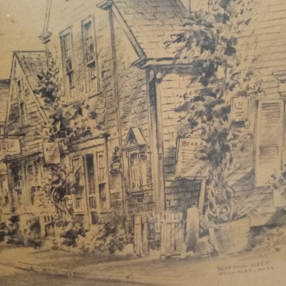 Framed Set of Print Drawings by P Sigal and Jas F Murray - Picture 5 of 15